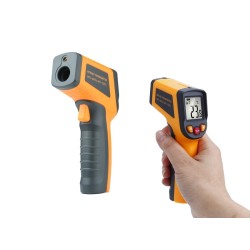 Lazerinis bekontaktis termometras nuo -50 iki 400C