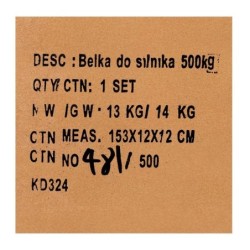 Belka do podwieszania silnika 500kg KD324