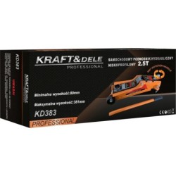 Podnośnik samochodowy hydrauliczny 2.5T KD383
